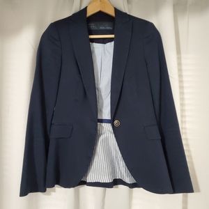 Zara Navy Blue Blazer